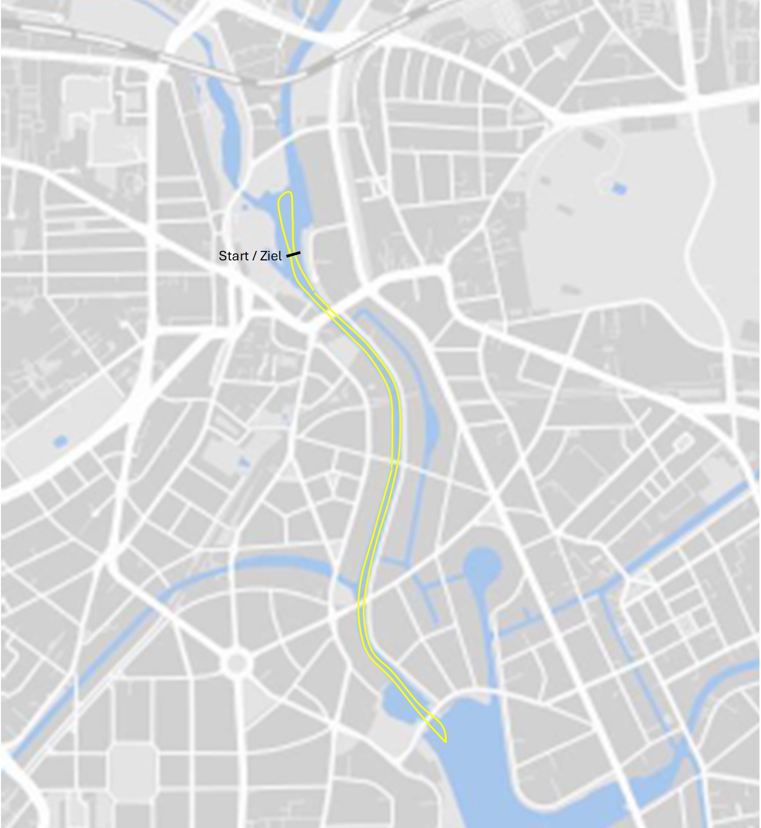 Streckenführung Fun Race